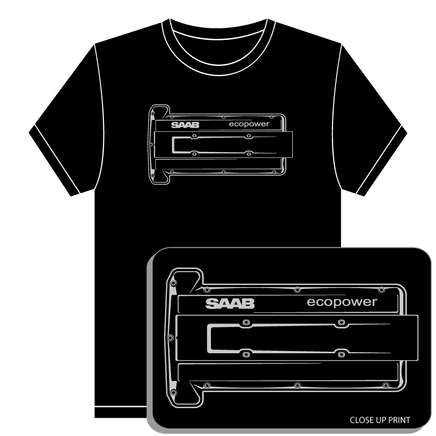 Saab EcoPower Valve Cover Shirt